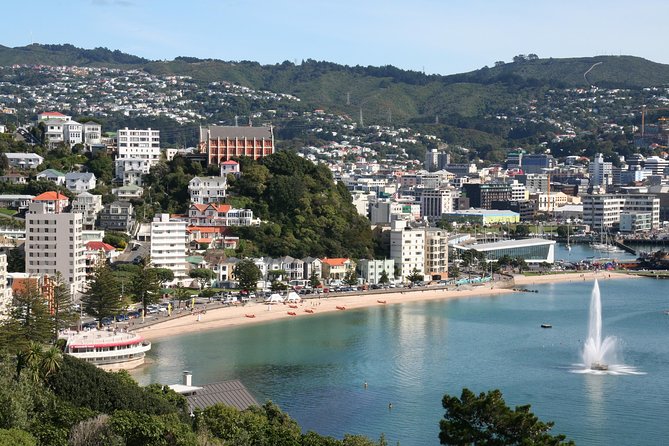 7 - Day North to South Island Grand Tour - Auckland to Queenstown - Crossing Cook Strait: Inter-Islander ferry, then rail/coastal views toward Kaikoura