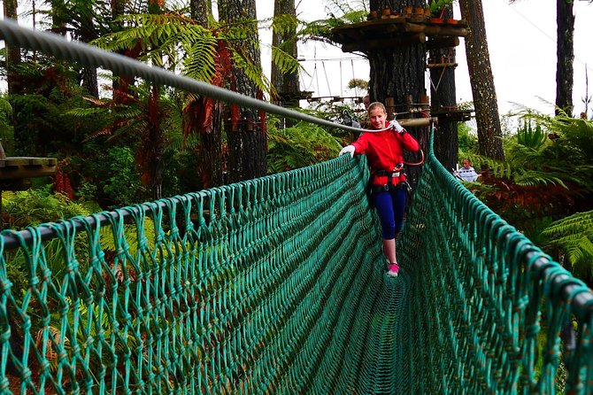 Adrenalin Forest Auckland - Your course starts with a safety system, not a hype speech