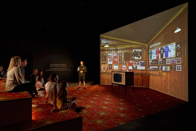 All Blacks Experience: Interactive Guided Cultural Tour - The Step-up hands-on activity: teamwork you can try yourself