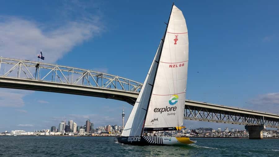 America’s Cup 2-Hour Sailing Experience Waitemata Harbour - From Passenger to Crew: Helm Time, Winches, and Sail Work