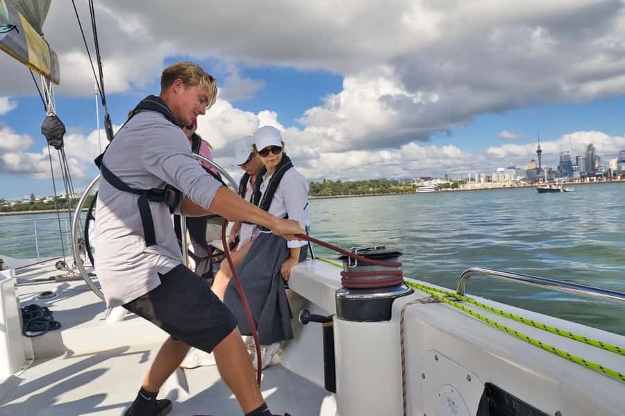 America’s Cup 2-Hour Sailing Experience Waitemata Harbour - Crew and Safety: How It Stays Fun at Racing Intensity