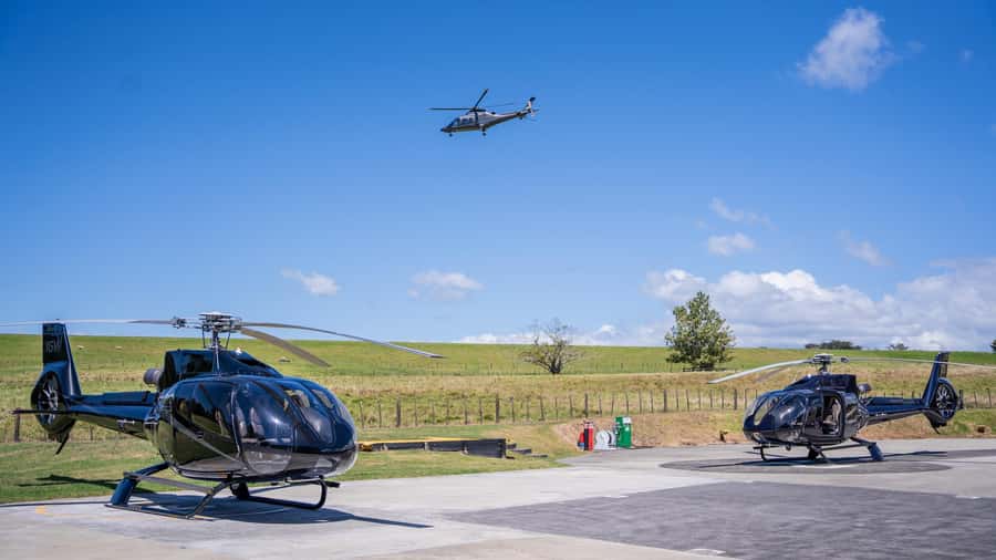 Auckland: 20min Helicopter scenic flight - City & Volcanoes - From Rosedale Road to the city core: what you see on the way up