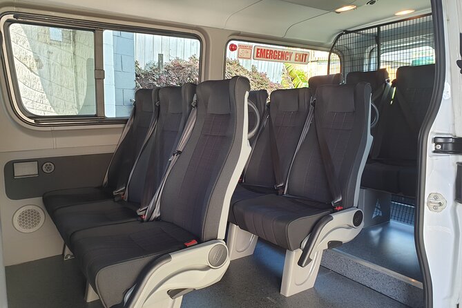 Auckland Airport Private Transfers in a Luxury Minibus - Luxury Minibus Comfort: Mercedes-Benz Sprinter, A/C, WiFi, and Water