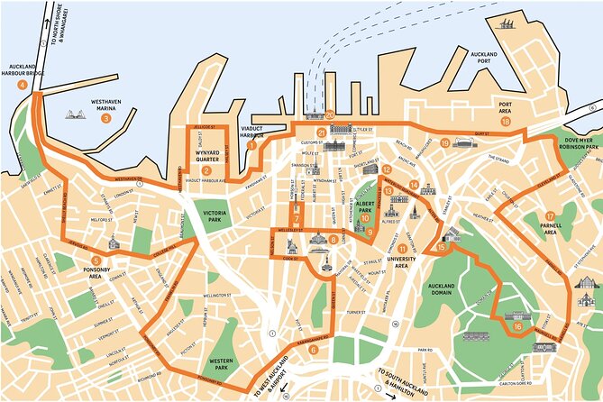 Auckland City Highlights Tour by Car or Van - Parnell Rose Gardens and older neighborhoods for texture
