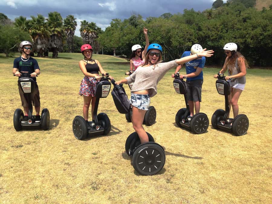 Auckland: Devonport Village Segway Tour - From Ferry Terminal to Helmet Fitting: The Start