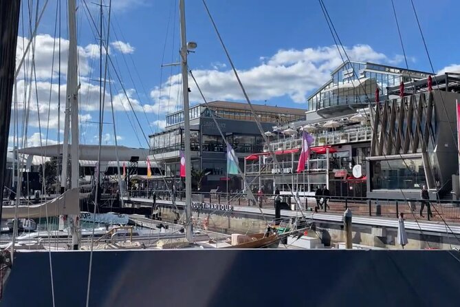 Auckland Highlight Fullday City Tour - Achilles Point and Westhaven Marina: Islands, Harbors, and That Bridge Story