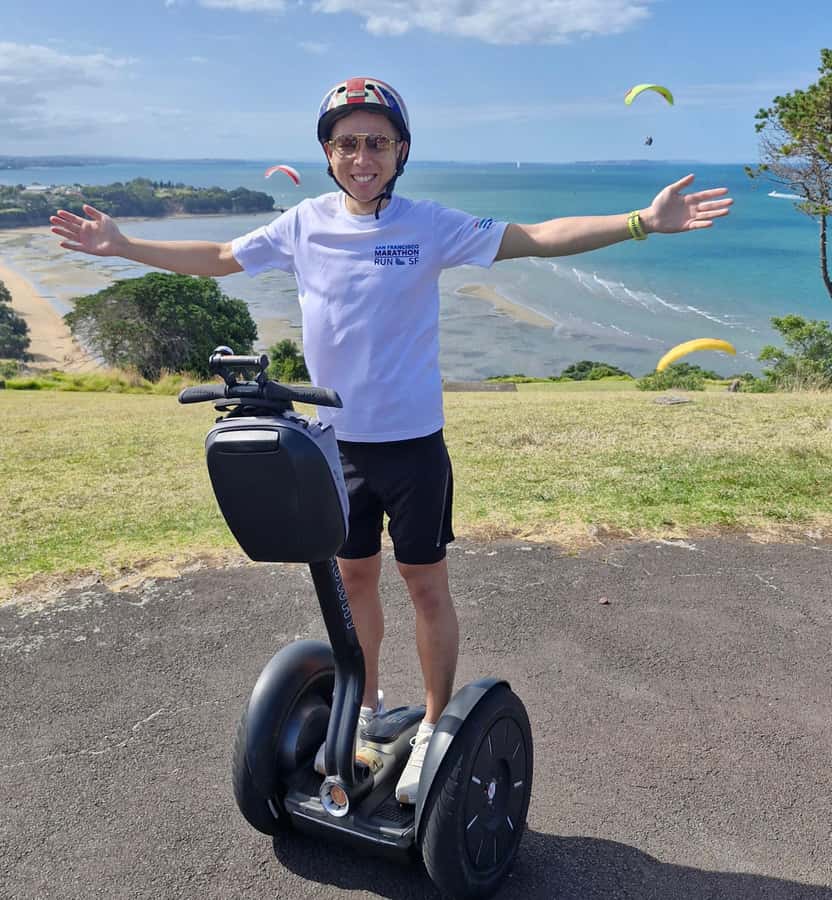 Auckland: Segway to North Head Volcano Summit - Rangitoto Island Views and the Park Where You Can Let the Segway Smile