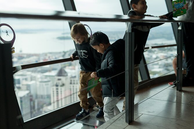Auckland Sky Tower General Admission Ticket - Using free WiFi to share pics the smart way