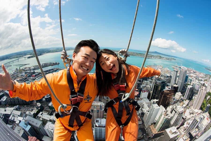 Auckland: Sky Tower SkyWalk - 192m High Edge Walk - Where It Starts: Sky Tower Check-In and Getting Ready Fast