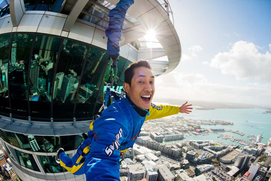 Auckland: SkyJump with Sky Tower Entry Ticket - Sky Tower check-in at the corner of Federal and Victoria