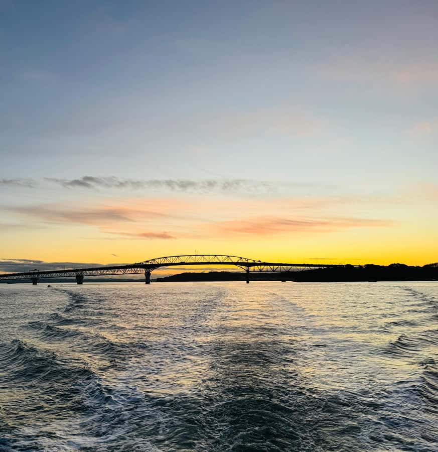 Auckland Sunset Harbour Cruise - Value check: $22 for a Harbour Bridge sunset session