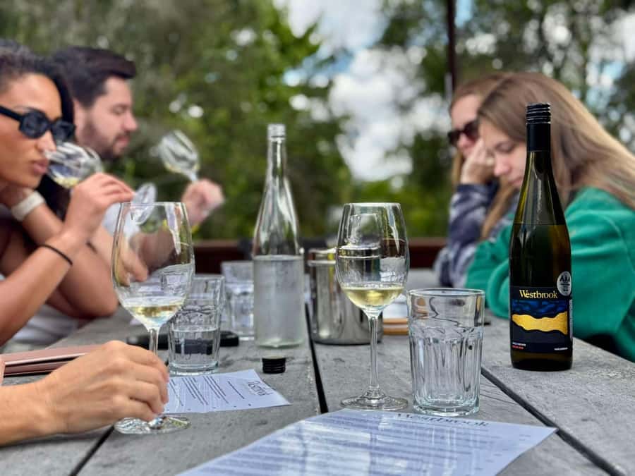 Auckland: Wine region tour with tastings and gourmet lunch - Soljans Estate Winery: the mid-tour stop that keeps things moving