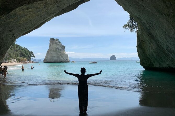 Cathedral Cove and Hot Water Beach Scenic Day Tour from Auckland - Hot Water Beach: dig your own hot pool without the stress