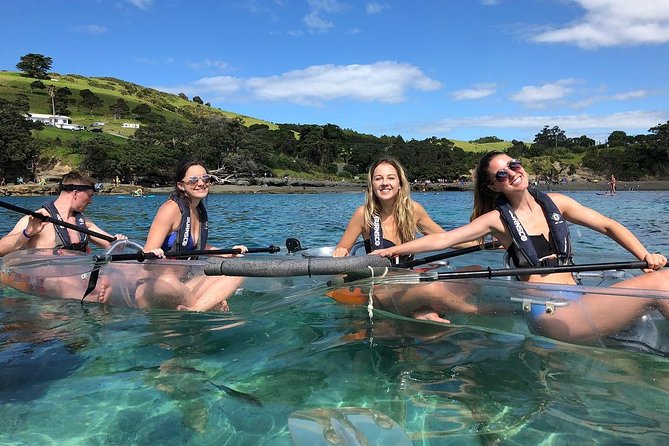 Clearyak hire at Goat Island Marine Reserve - Where to meet at Leigh and how to handle the hill walk