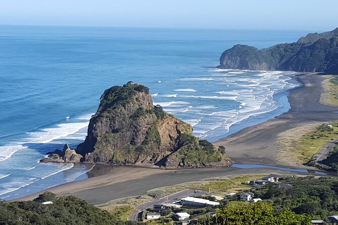 Explore BLACK SAND PIHA BEACH, and Water Falls in West Auckland - How guided is this tour: guide info versus self-exploration