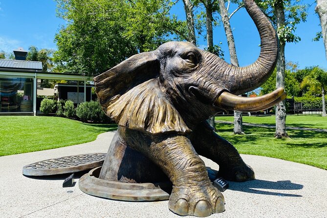 Explore gardens & galleries filled with incredible art, Matakana - Sculptureum in Matakana: quirky art on easy-to-walk grounds