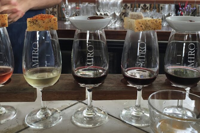 Flavours of Waiheke, wine, beer, spirits INCLUDES lunch - MAX 11 - Allpress Olive Groves: oils, spread, and olives tasting