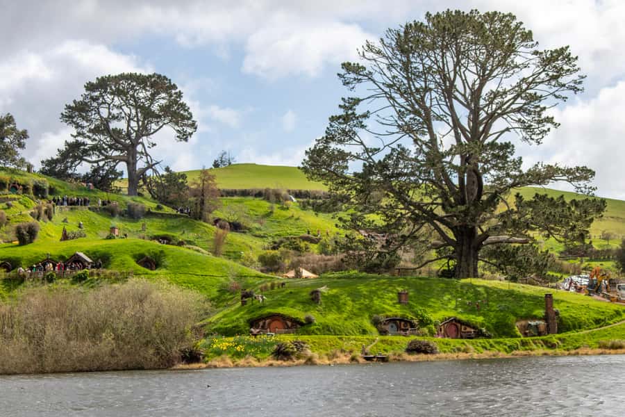 From: Auckland: Rotorua via Hobbiton Tour One Way Tour - Shire’s Rest at the Alexander family sheep farm