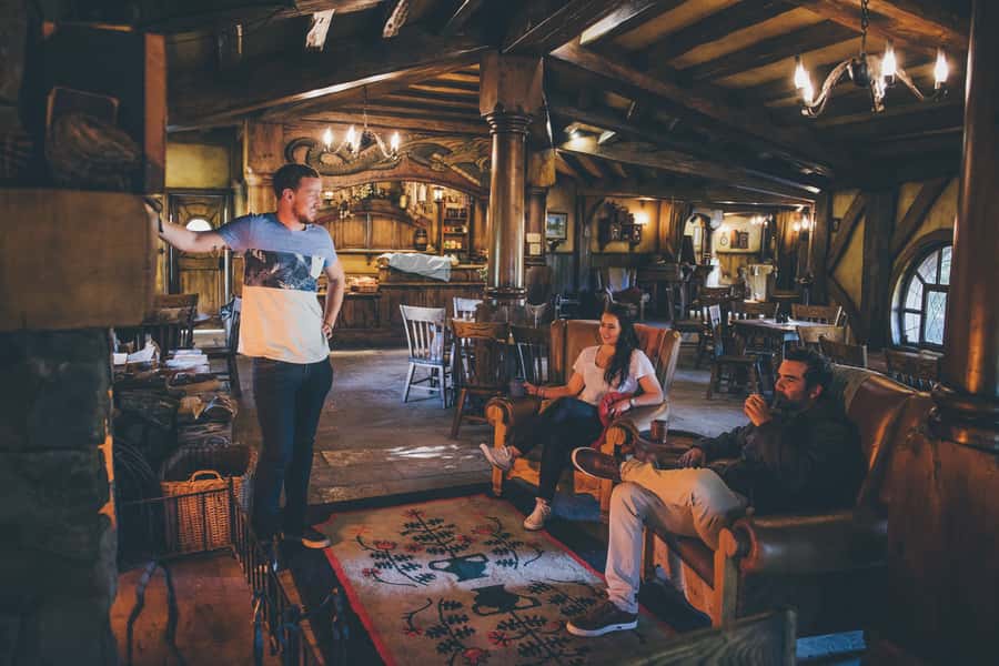 From Matamata: Guided Hobbiton Experience with Bus Transfers - Green Dragon Inn: the included drink that feels like part of the story