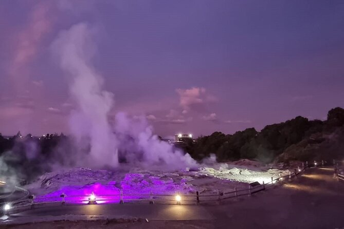 Full-Day Driver with Tesla Car-Customisable North Island Tour - Hell’s Gate Geothermal Reserve & Mud Spa: hot air, hot water, warm fun