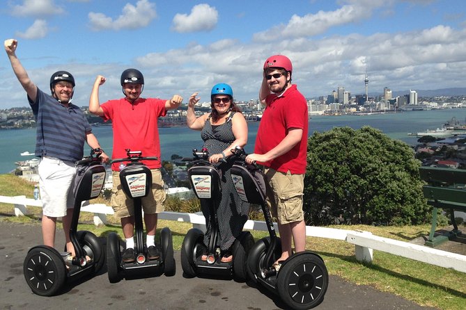 Guided Segway Tour to the summit of Mt Victoria in Devonport Auckland - Getting started at Magic Broomstick, and what training really means
