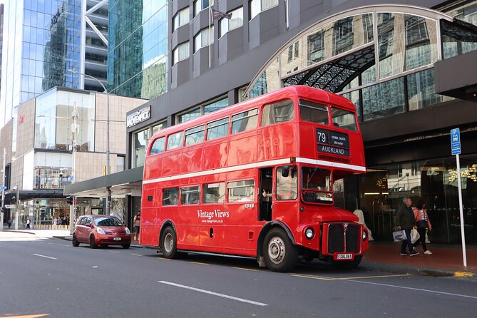 London Routemaster Double Decker Auckland Discovery - A 1964 Routemaster turns Auckland into living history