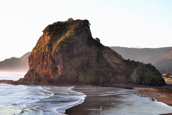 Piha Beach & Wilderness Nature : PRIVATE TOUR 8 hrs - Mission Bay break: beach time without leaving the itinerary