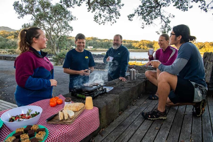 Rangitoto Island: Sea Kayak & Summit Hike Day Trip - Lunch on Rangitoto: BBQ fuel and a reset before the kayak back