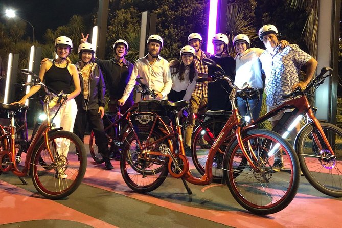 The City Lights: a unique electric bike tour of Auckland by night! - Britomart to the waterfront: shopping glow and an easy first roll