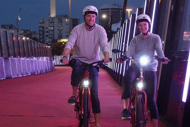 The City Lights: a unique electric bike tour of Auckland by night! - Where you meet at Princes Wharf Liquor Quay