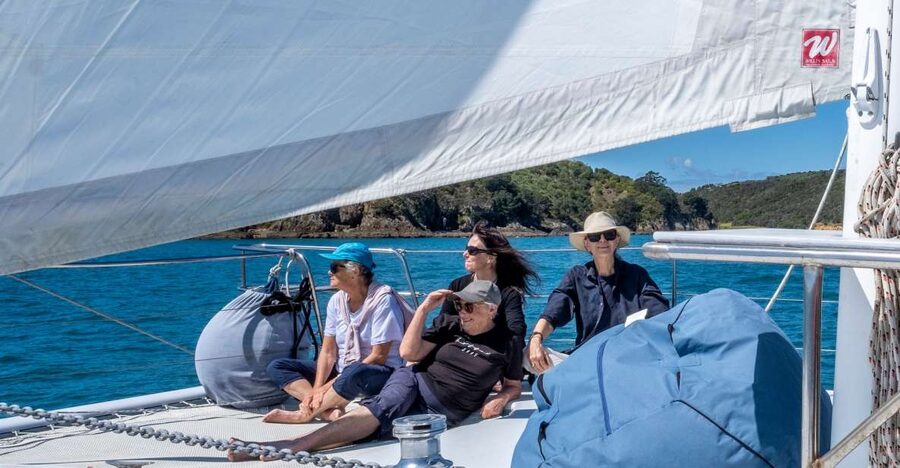 Waiheke Island: Gulf Marine Park Sailing Adventure & Lunch - Lunch onboard: local produce, no stress, real fuel