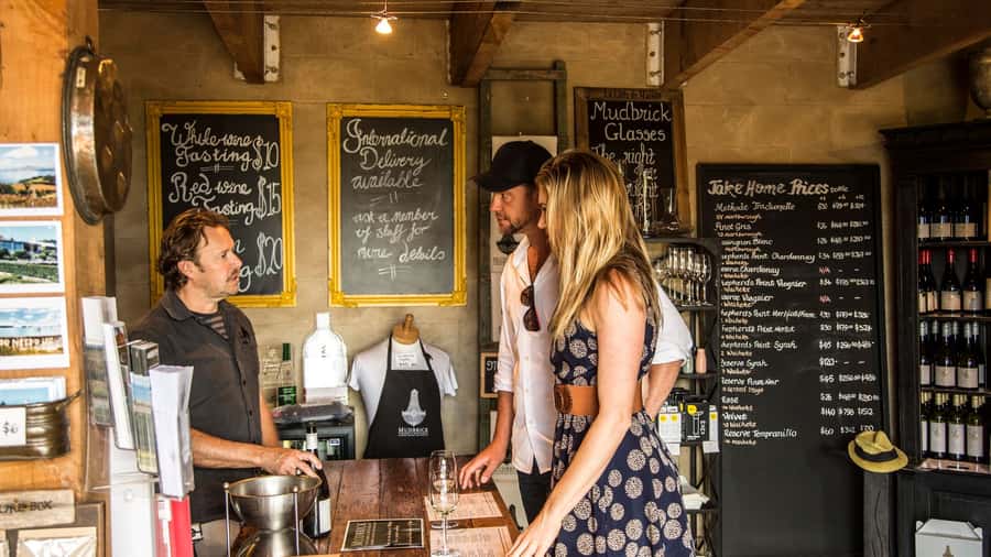 Waiheke Island: The Essence of Waiheke Wine Tour - Mudbrick Vineyard: the first taste and why the start matters